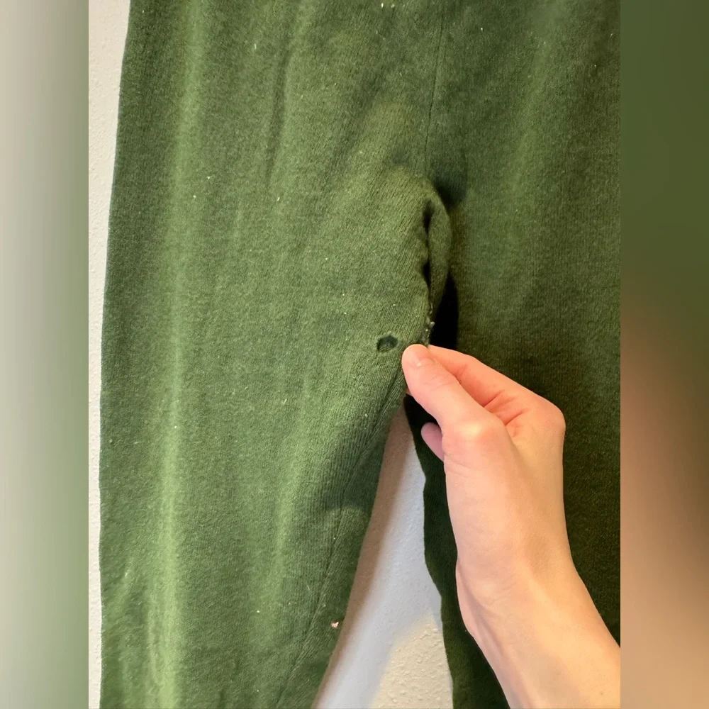 100% Lana Wool and Made in Italy VTG Caroll Paris 2pc Lounge Set - Picture 9 of 13